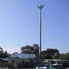 Torre mobile del telefono cellulare delle torri di microonda Q235 con quattro piattaforme