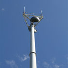 Spolverizzi le torri galvanizzate rivestite della telecomunicazione 3G per il segnale del telefono cellulare